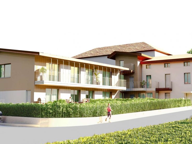 NUOVA REALIZZAZIONE:TRILOCALE al piano primo con INGRESSO INDIPENDENTE