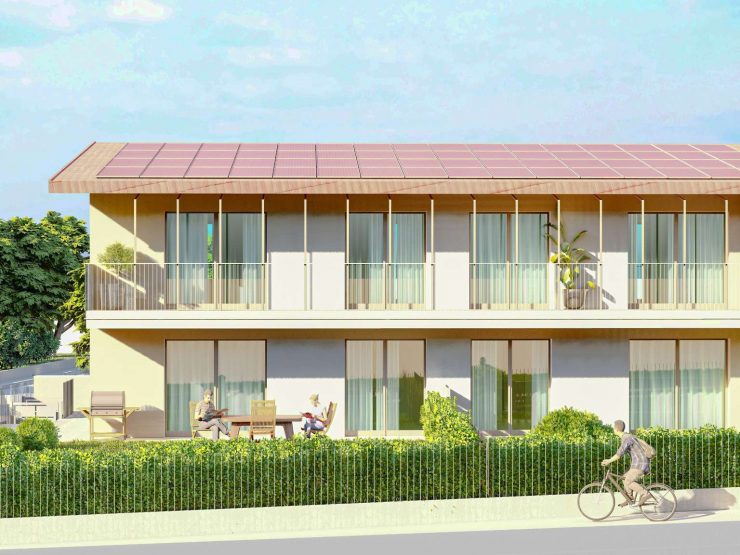 NUOVA REALIZZAZIONE: TRILOCALE al piano terra CON GIARDINO PRIVATO E TAVERNA.