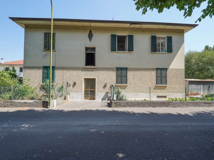 DALMINE  TRILOCALE CON GIARDINO