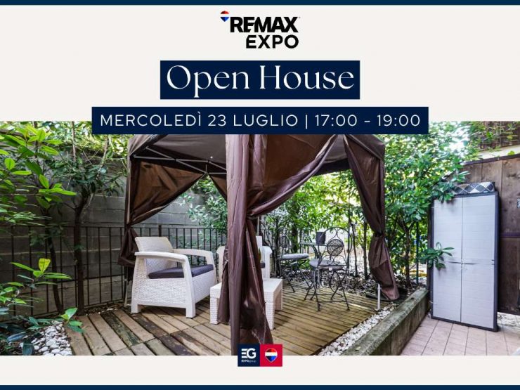 MONOLOCALE CON GIARDINO E BOX A TREZZANO ROSA