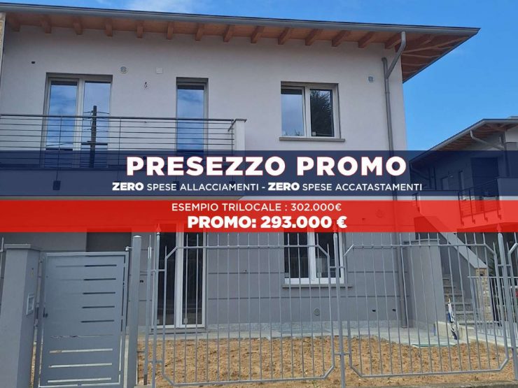 PRESEZZO  APPARTAMENTI  IN FASE FINALE DI REALIZZAZIONE